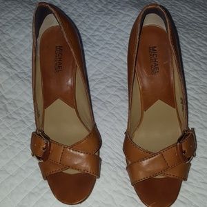 Michael Kors heels with buckle